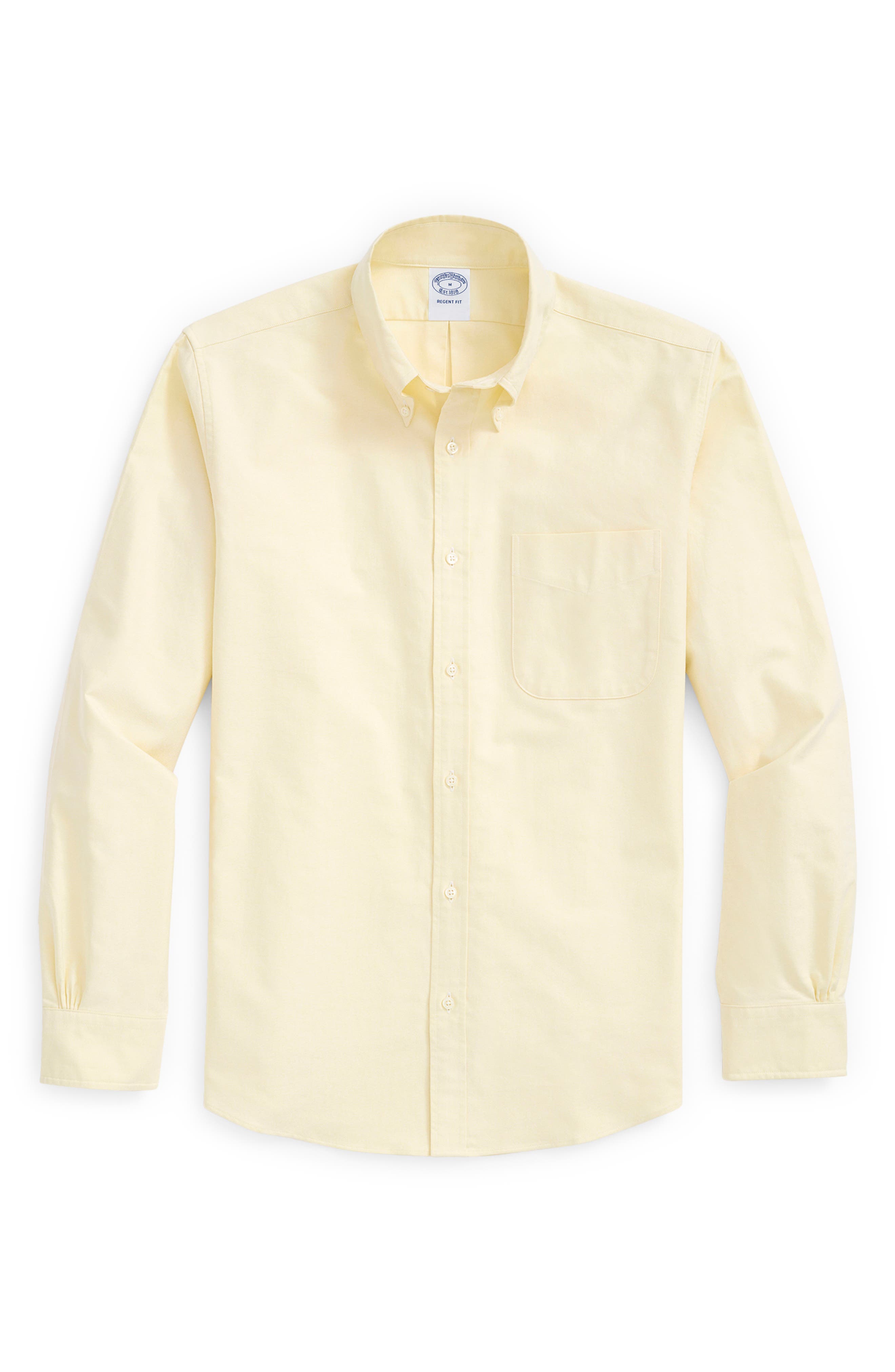 Men's Yellow Button Down ☀ Dress Shirts ...